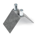 Крепление молниеприёмника ф16 на конёк