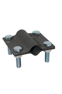 Зажим штырь-полоса-прут две пластины