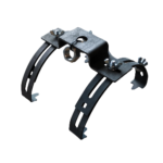 Держатель молниеприёмника на круглый конёк двойной